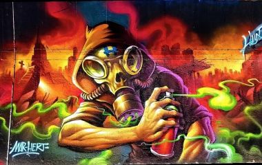 Фарба для графіті: порівняння балонів високого та низького тиску