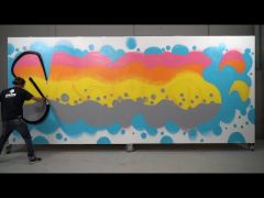 Аерозольна фарба MTN MEGA Colors 600мл video 0