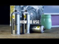 Аерозольний лак Montana VARNISH 400мл video 0