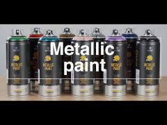 Декоративна фарба MTN PRO Metallic 400мл video 0