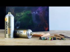 Очищувач кепів Montana ACETONE 400мл video 0