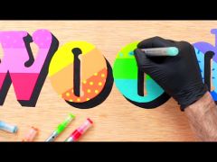 Маркер акриловий MTN Water Based Chisel 4-8мм video 0