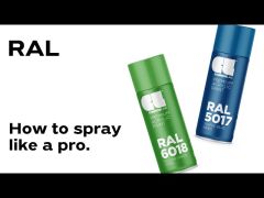 Аерозольна фарба Cosmos Lac RAL LINE 400мл video 0