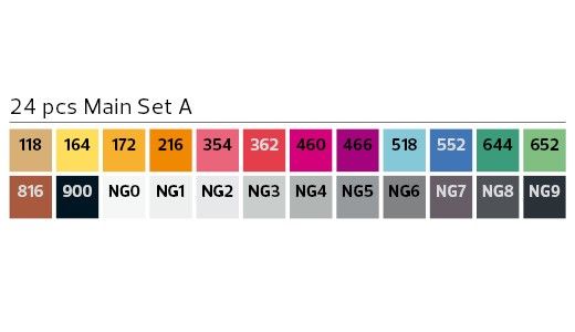 Набір Stylefile Marker 24 Set Main A замовити