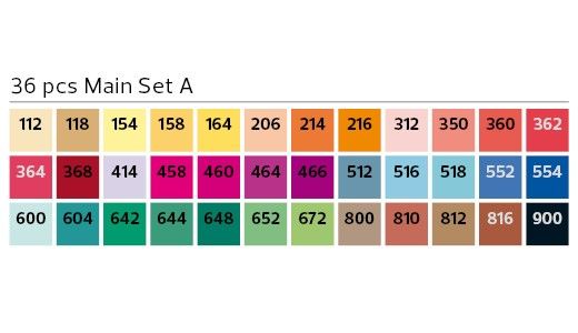 Набор Stylefile Marker 36 Set Main A заказать