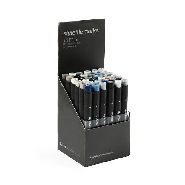 Набір Stylefile Marker 36 Set Grey купити