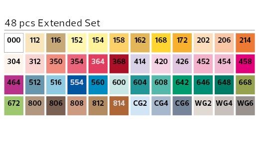 Набір Stylefile Marker 48 Set Extended замовити