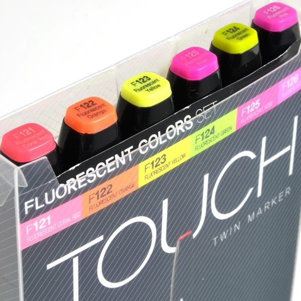 Набір Touch Twin 6 Set Fluorescent  купити