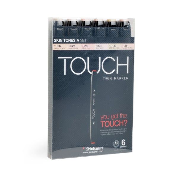 Набор Touch Twin 6 Set Skin Tones A