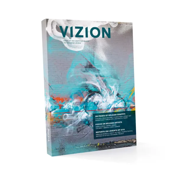 Журнал Vizion #3 - Street art & graffiti of Belgium