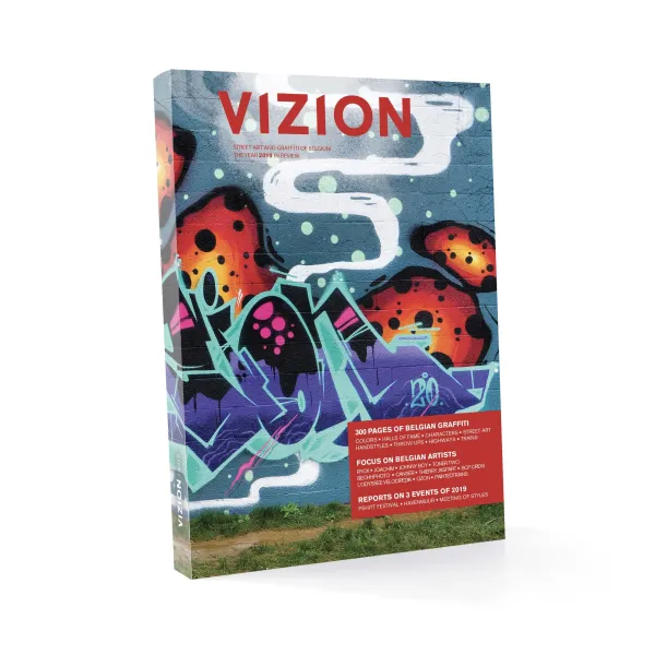 Журнал Vizion #4 - Street art & graffiti of Belgium