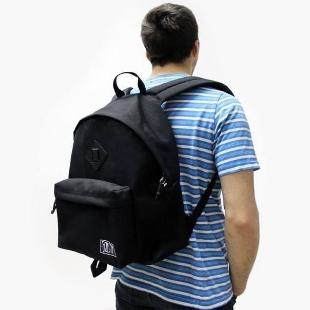 Рюкзак Eclectik Basic Backpack - Black дешево