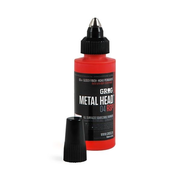 Маркер шариковый Grog Metal Head 04 RSP 4мм