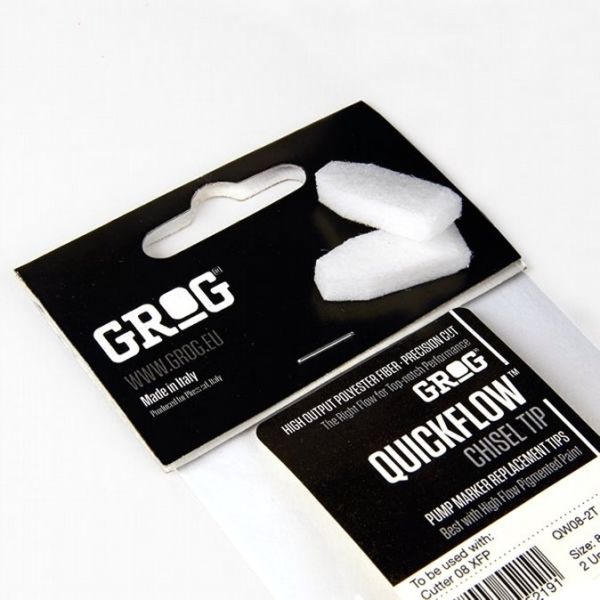 Перья Grog Quickflow Chisel Tip 8мм