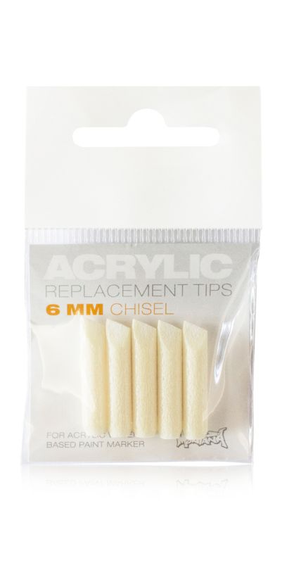 Пера Montana ACRYLIC Tip Set 6мм Chisel