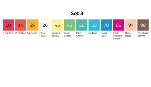 Набір Toki Layoutmarker 12 pcs Set 3 замовити