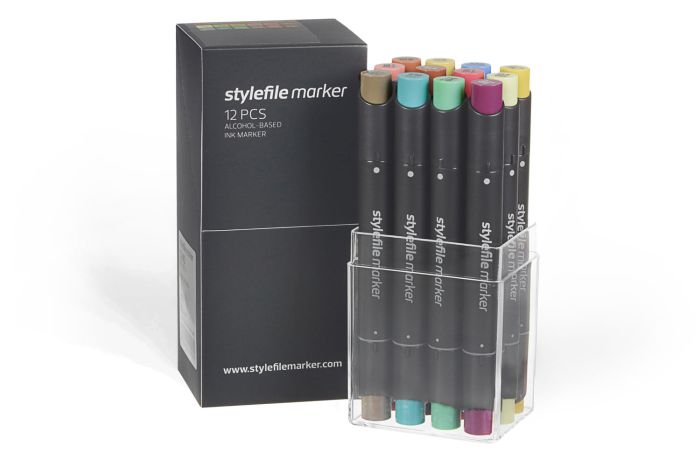 Набір Stylefile Marker 12 Set Multi 3