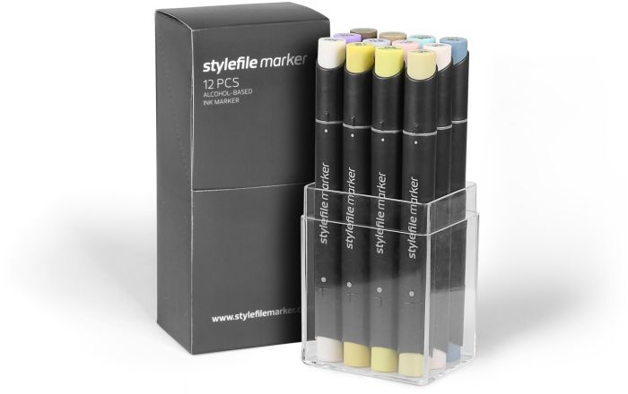 Набір Stylefile Marker 12 Set Sweet