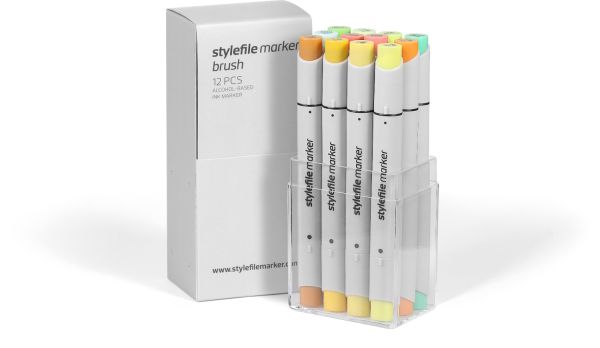 Набір Stylefile Marker Brush 12 Set Summer