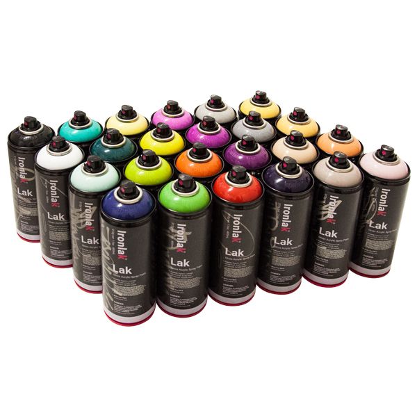 Заказать аэрозольную краску Ironlak LAK 400мл