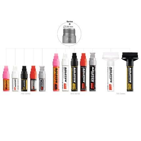 Аппликатор Molotow Refill Extension Series D заказать