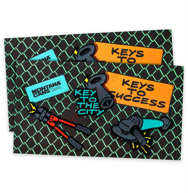 Набір значків Montana Key To The City