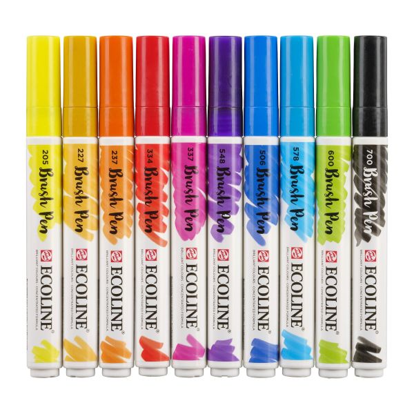 Акварельный маркер-кисть Royal Talens Ecoline Brush Pen поштучно