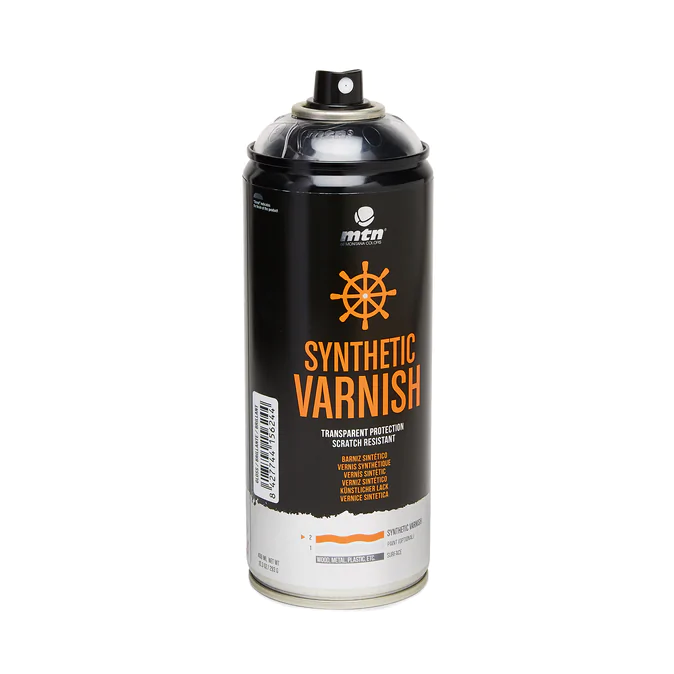 Аэрозольный лак MTN PRO Synthetic Varnish 400мл