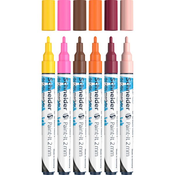 Набор Schneider Paint-It 310 2мм Wallet 3 6шт
