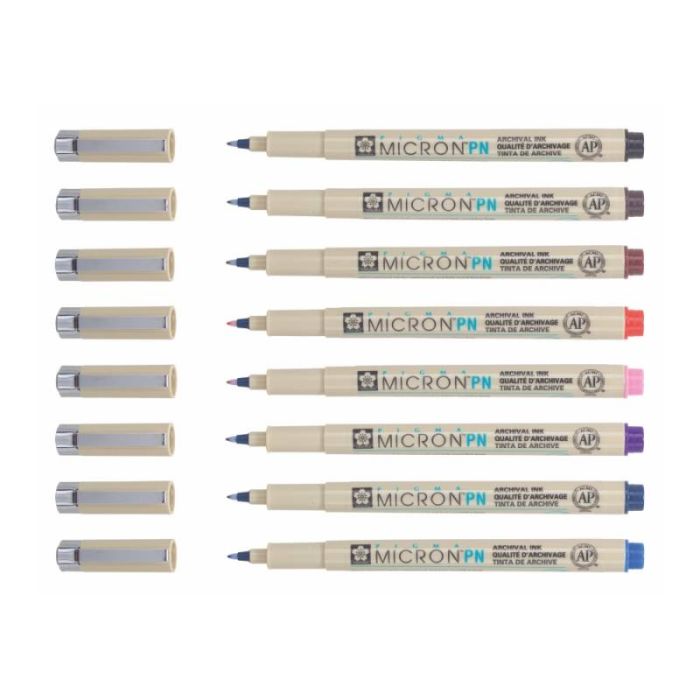 Заказать набор ручек Sakura PIGMA Micron PN Set 8шт