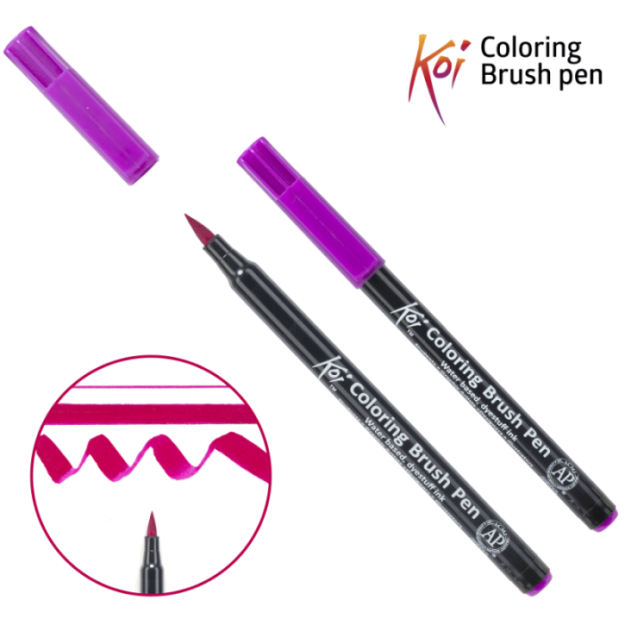 Маркер-пензель Sakura KOI Coloring Brush Pen поштучно дешево