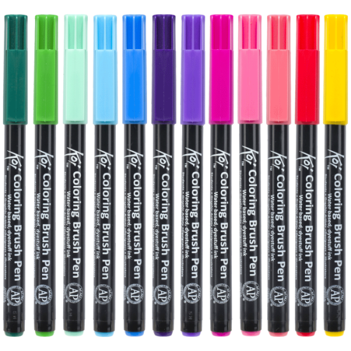 Замовити маркер-пензель Sakura KOI Coloring Brush Pen поштучно