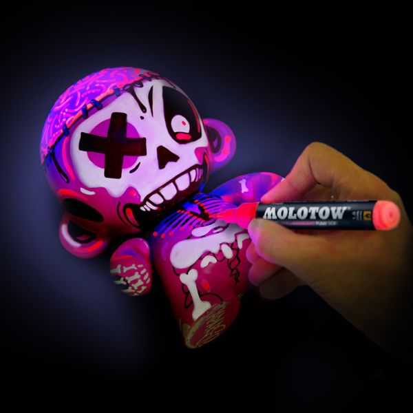 Набор маркеров Molotow GRAFX UV-Fluorescent Ink Basic Set 1 6шт