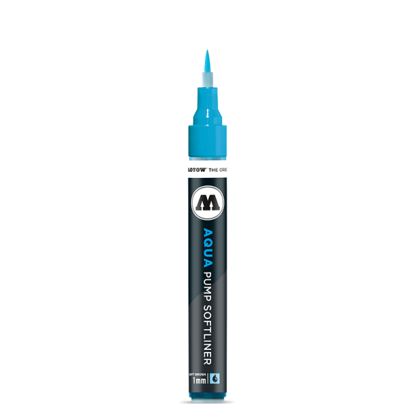 Маркер-пензель Molotow Aqua Pump Softliner 1мм поштучно