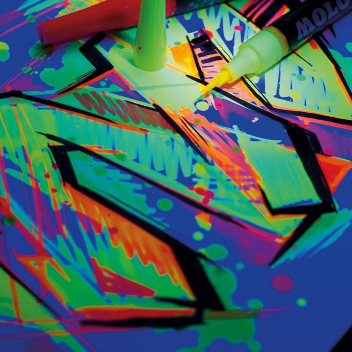 Маркер-пензель Molotow UV-Fluorescent Pump Softliner 1мм поштучно онлайн