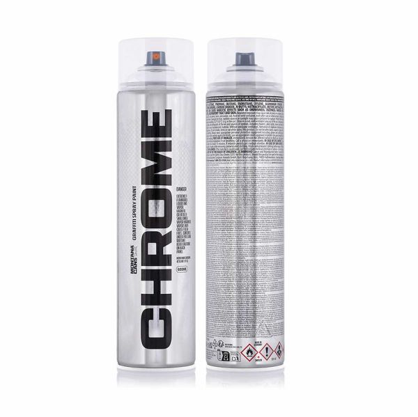 Аерозольна фарба Montana SILVERCHROME 600мл