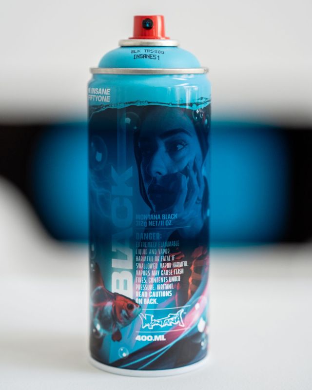 Аерозольна фарба Montana BLACK Artist Edition Insane 51 400мл дешево