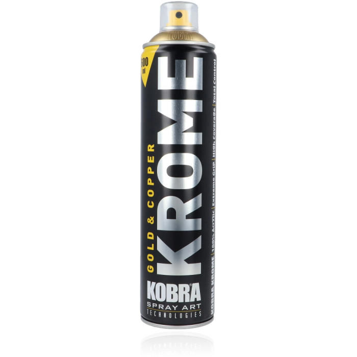 Купити аерозольну фарбу Kobra KROME 600мл