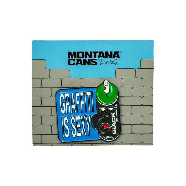 Значок Montana GRAFFITI IS SEXY Pin