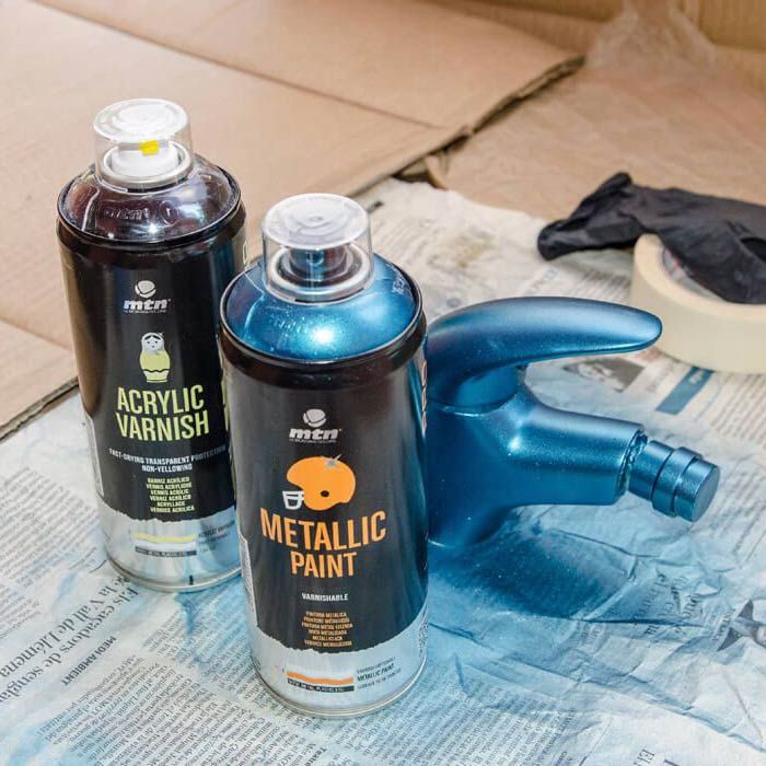 Декоративна фарба MTN PRO Metallic 400мл дешево