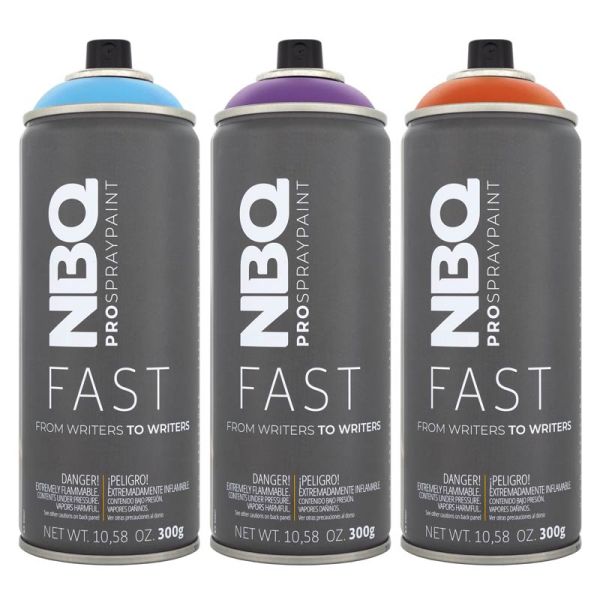 Аерозольна фарба NBQ Pro FAST 400мл