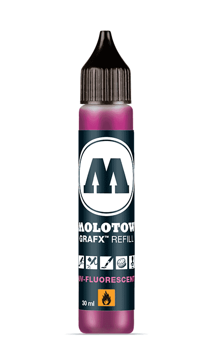 Заправка Molotow GRAFX UV-Fluorescent Ink 30мл