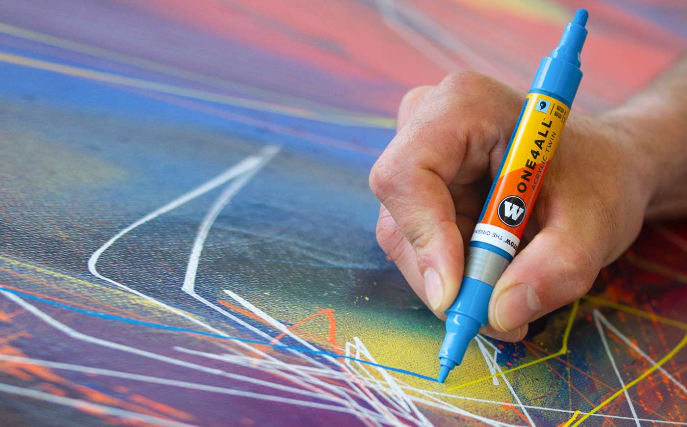 Акриловий маркер, лак акриловий матовий, фарба акрилова художня, акрилова заправка для маркерів графіті molotow - купити в cans com ua