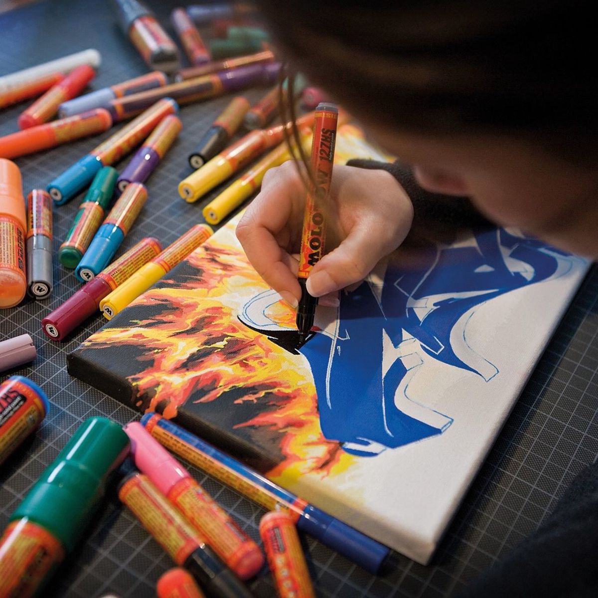 Молотов one4all, маркери молотов, маркери молотов набір, молотов акриловий маркер купити в CANS, доставка по Україні