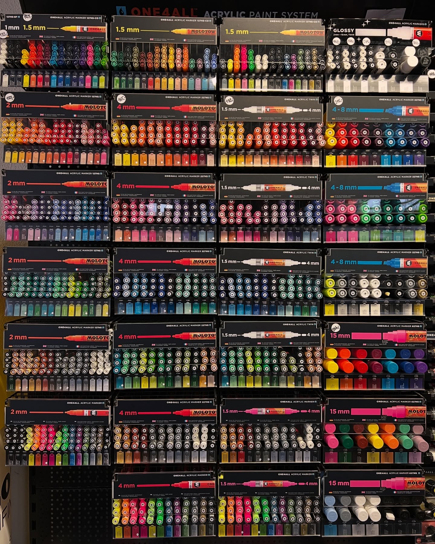 Молотов one4all, маркери молотов, маркери молотов набір, молотов акриловий маркер купити в CANS, доставка по Україні