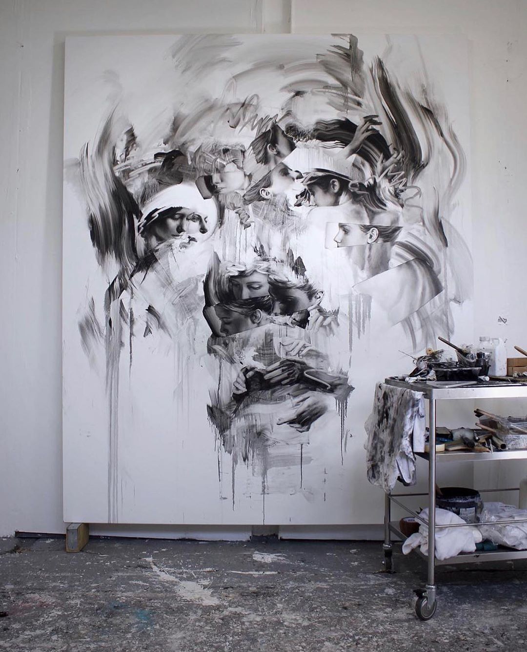 Біла акрилова фарба, акрилова фарба для художників, акрилова фарба для полотна, акрилова фарба для художників купити в CANS