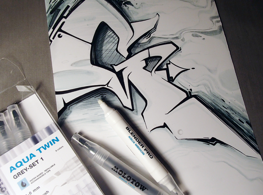 Маркери молотов, заправка молотов, молотов помпа, Molotow графіті в CANS