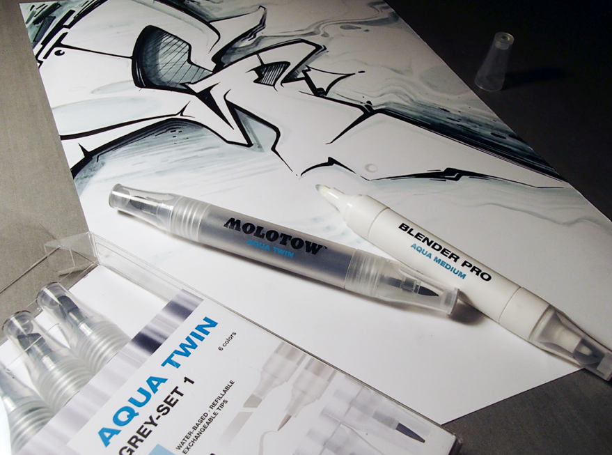 Маркери молотов, заправка молотов, молотов помпа, Molotow графіті в CANS