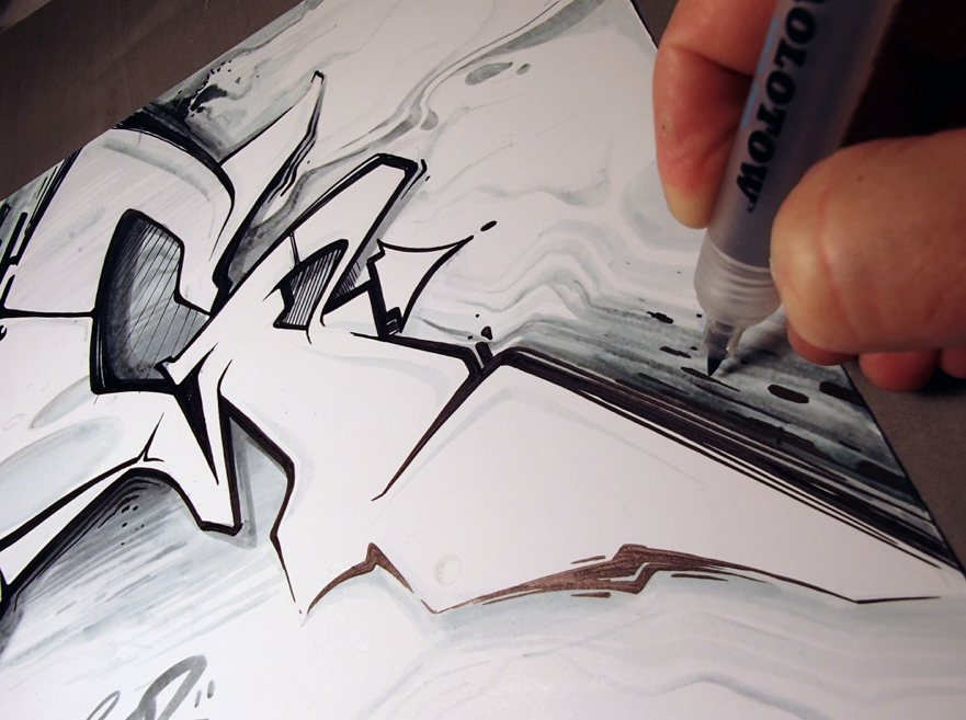 Купить маркер молотов, молотов маркеры, набор маркеров молотов, линер молотов в граффити маркет CANS