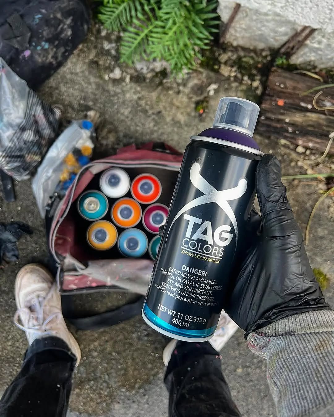 Фарба для графіті, балончики для графіті - купити